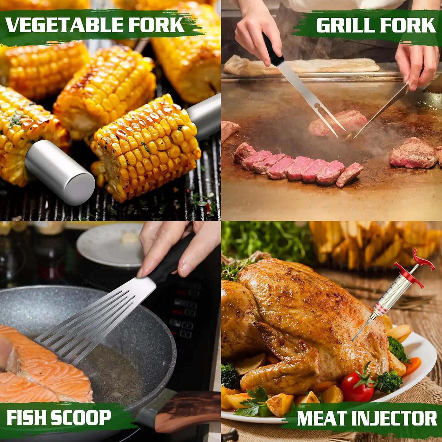 134 Pcs Griddle Accessories Kit for Blackstone - Perfect Flat Top Grill Accessories for Outdoor, Professional Round Melting Dome with Cast Iron Smash Burger Press for Barbecue. by GreenHaven Gardens