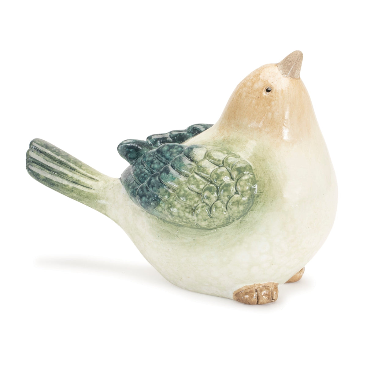 Terra cotta bird figurine (set of 4), photo 2 of 3