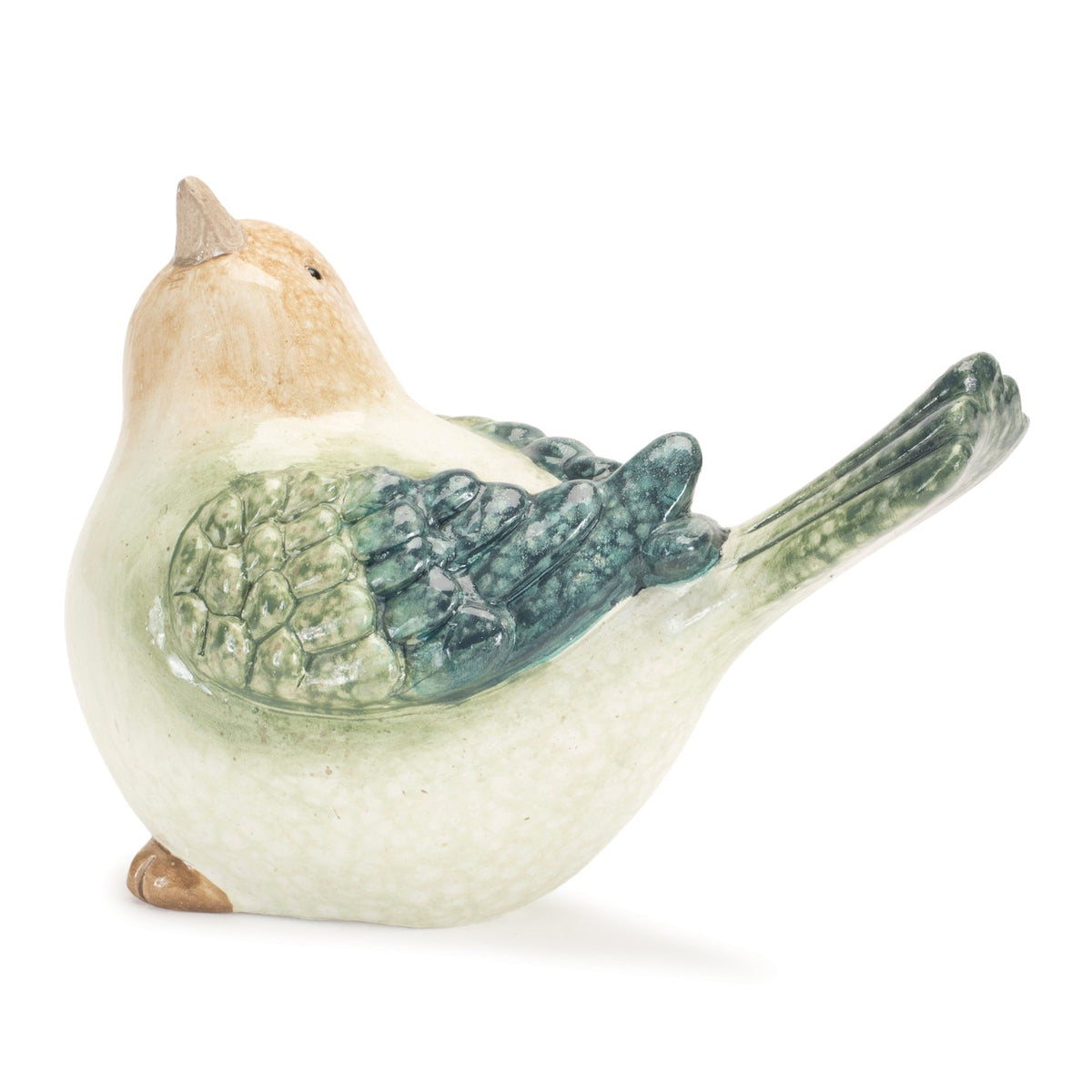 Terra cotta bird figurine (set of 4), photo 3 of 3