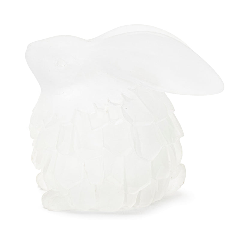 Frosted bunny figurine (set of 4), photo 3 of 4