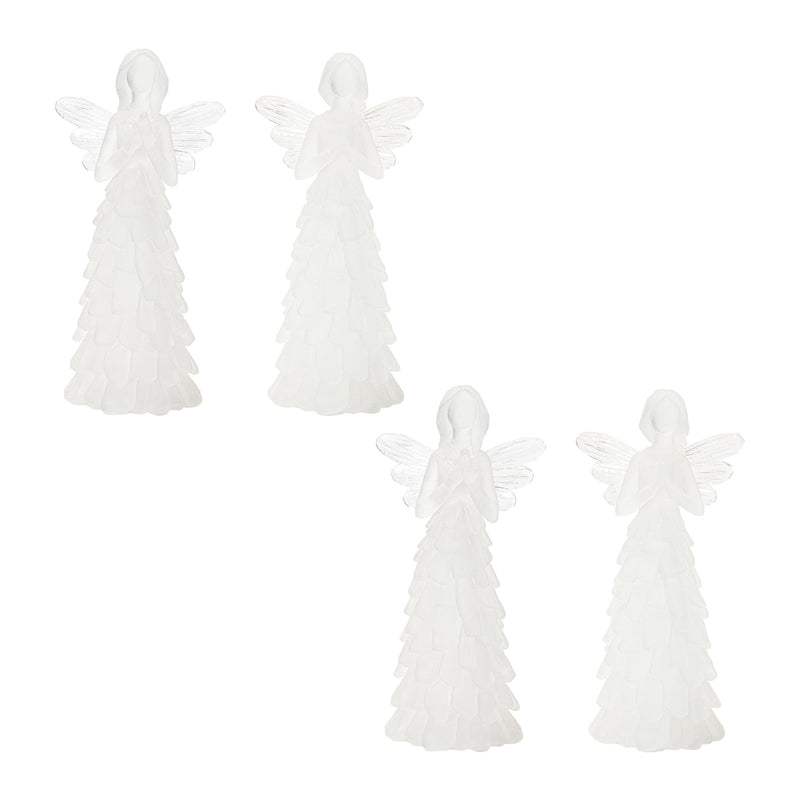 Frosted Angel Figurine (Set of 4), photo 4 of 4