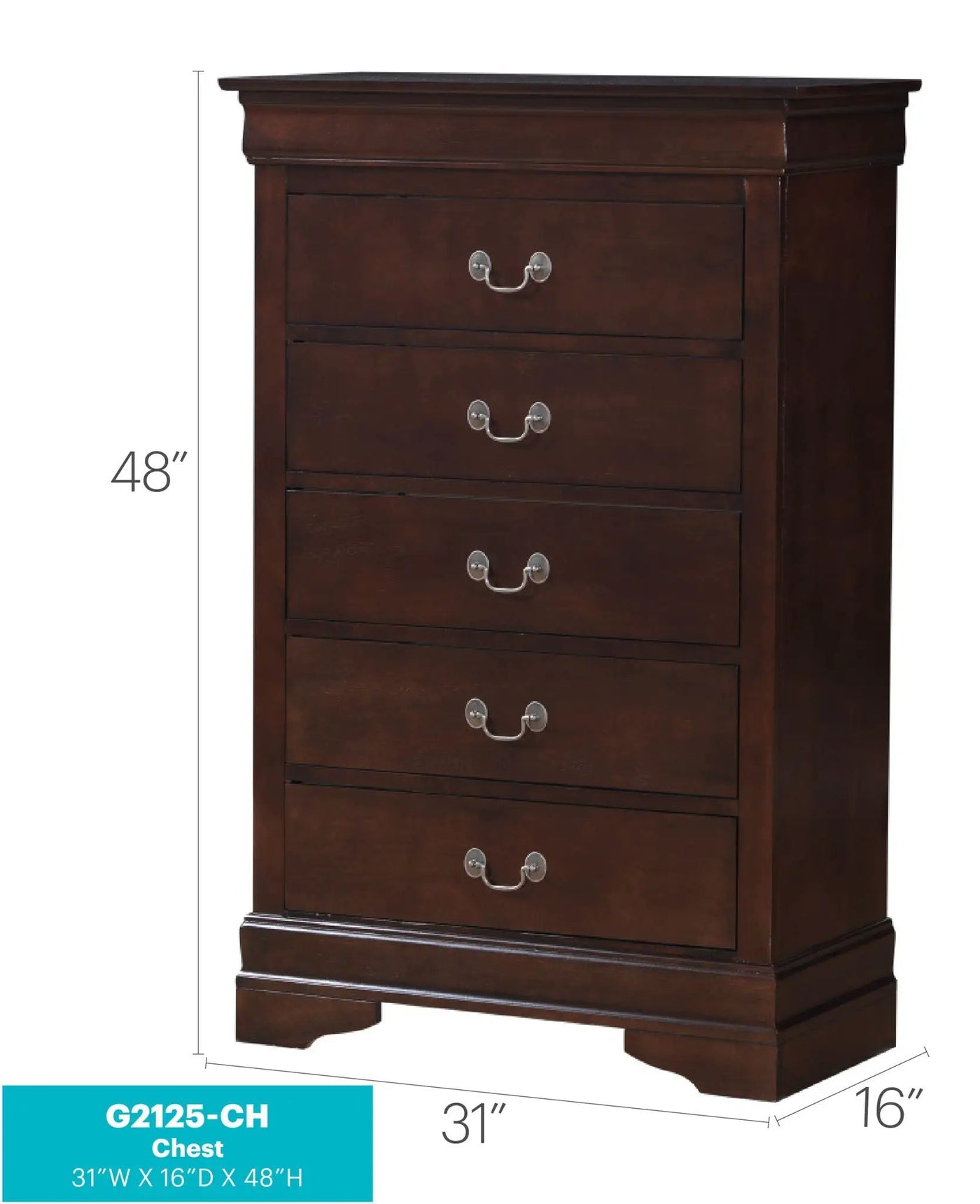 Louis Phillipe - Accent Chest by HouseOfZazla