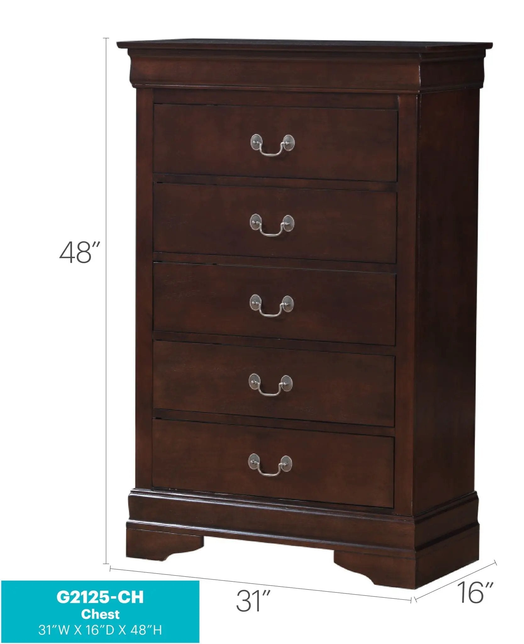 Louis Phillipe - Accent Chest by Unique Piece Furniture