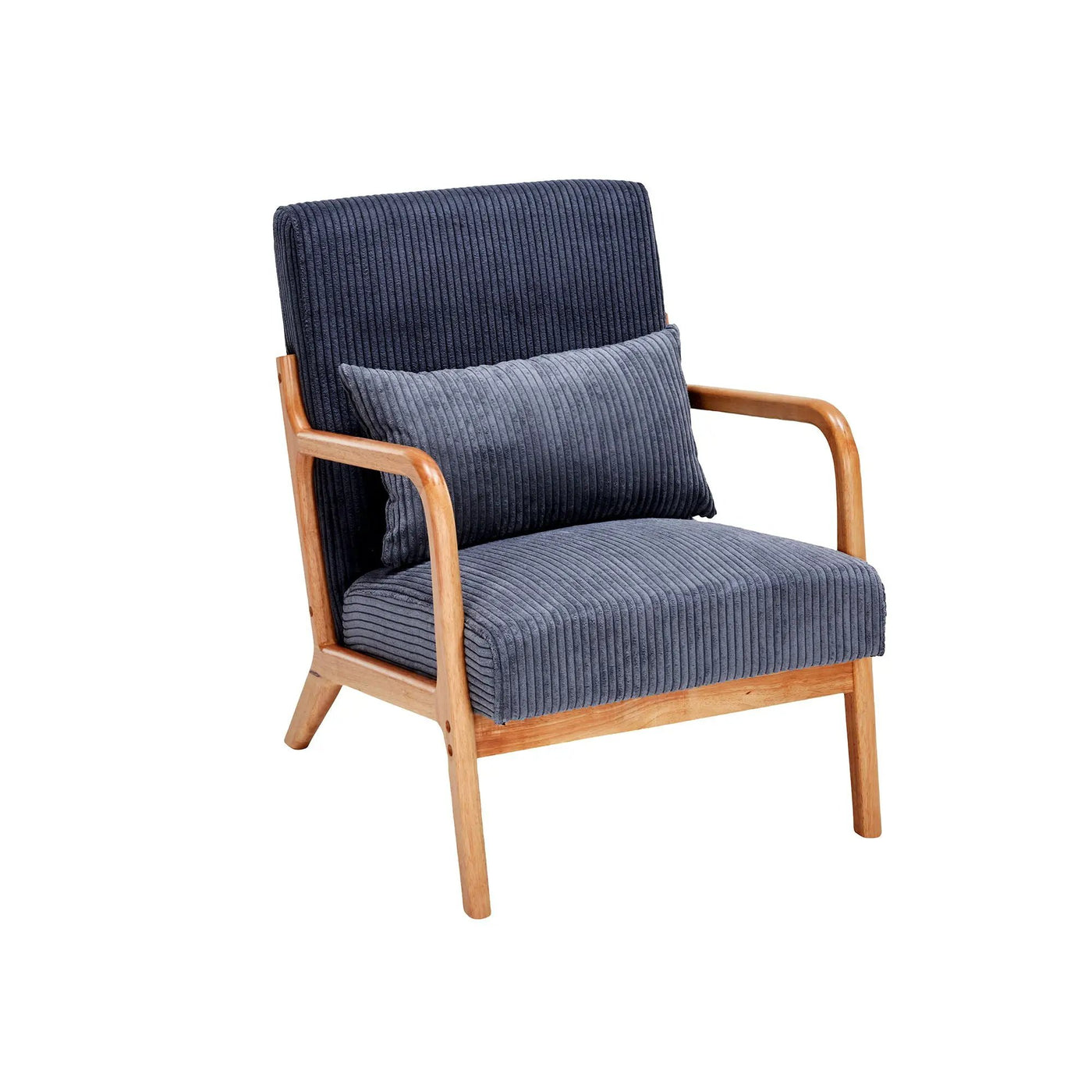 Accent Arm Chair With Pillow Upholstered by HouseOfZazla