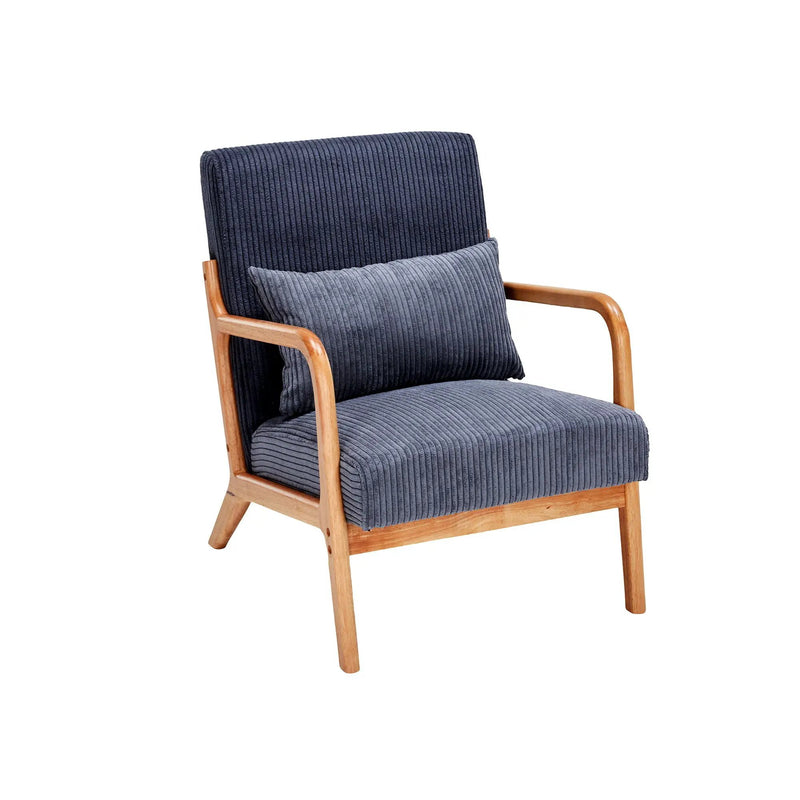 Accent Arm Chair With Pillow Upholstered by Unique Piece Furniture