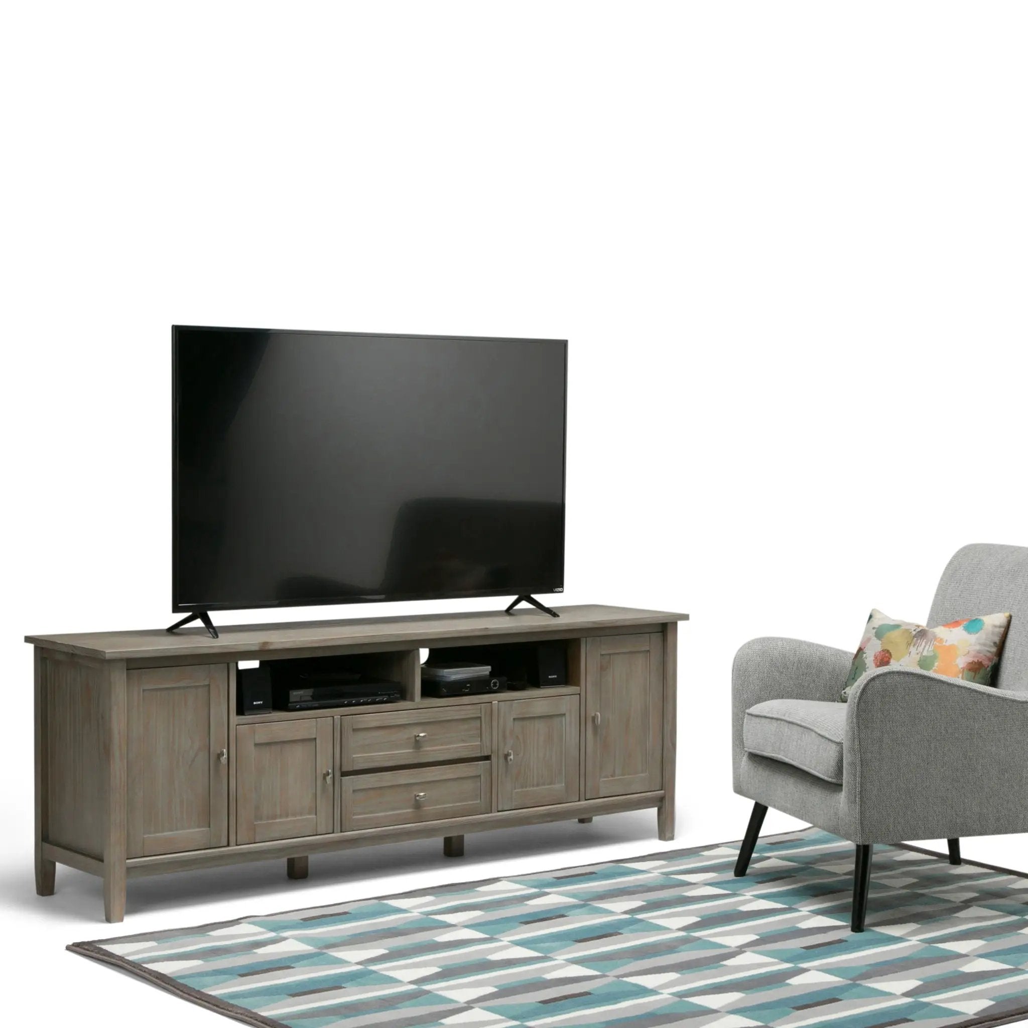 Warm Shaker - Handcrafted TV Media Stand by Unique Piece Furniture