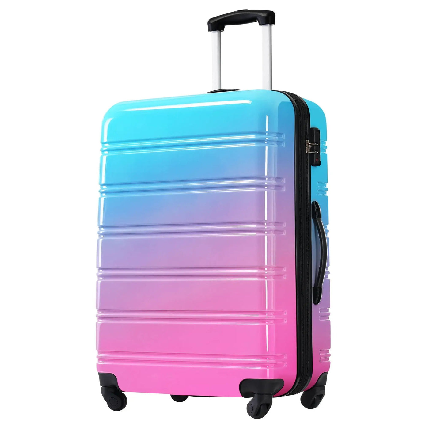 Hardshell Luggage Sets 3 Piece Gradient Color Expandable Suitcase With Spinner Wheels And Tsa Lock Lightweight 20" 24" 28" Available by HouseOfZazla