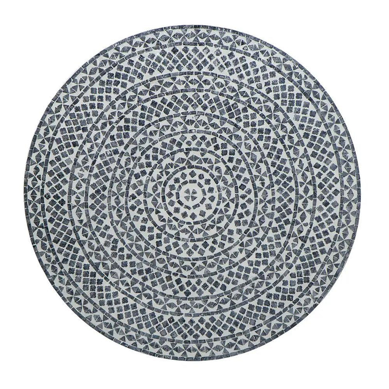 Unique Capiz Coffee Table & Pedestal Base by Unique Piece Furniture