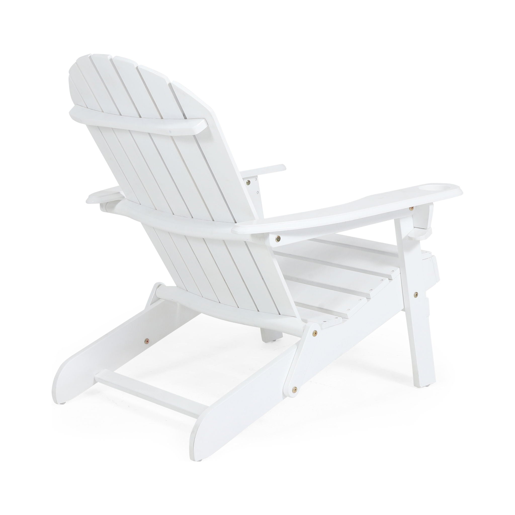 Zenithia Outdoor Foldable Adirondack Chair with 2 Cup Holders by HouseOfZazla