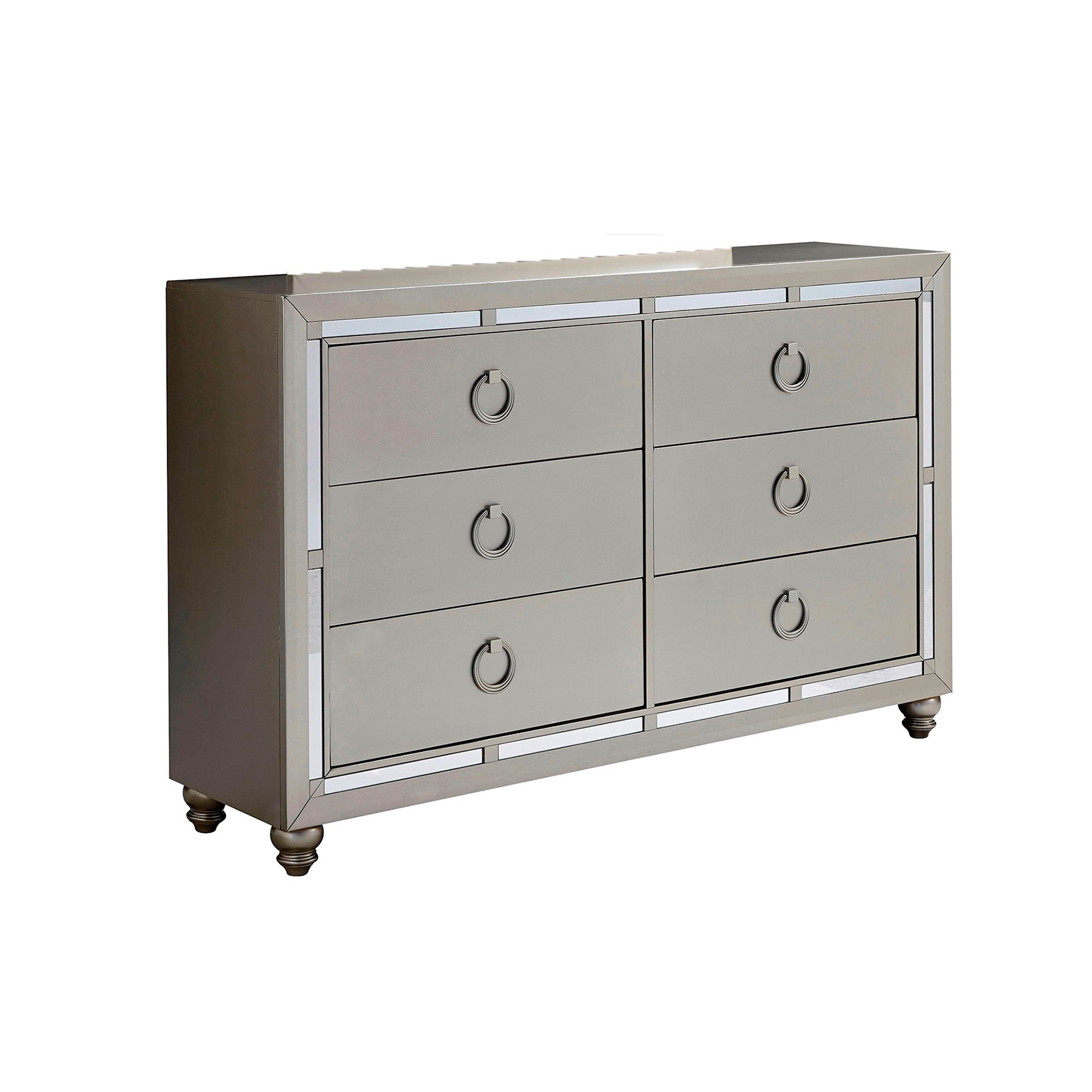 Chloe - Dresser - Gemstone Silver by Unique Piece Furniture