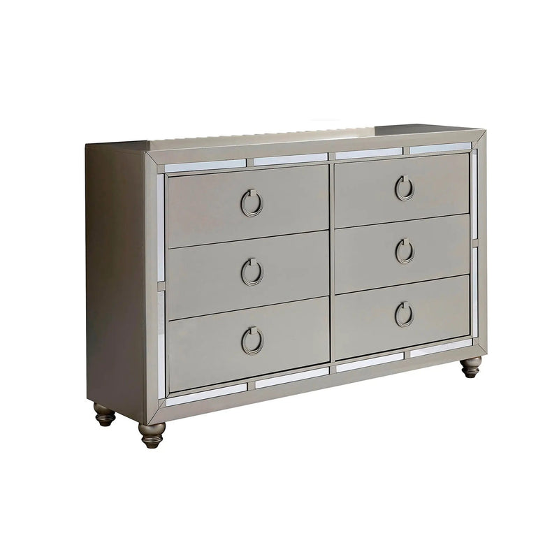 Chloe - Dresser - Gemstone Silver by Unique Piece Furniture