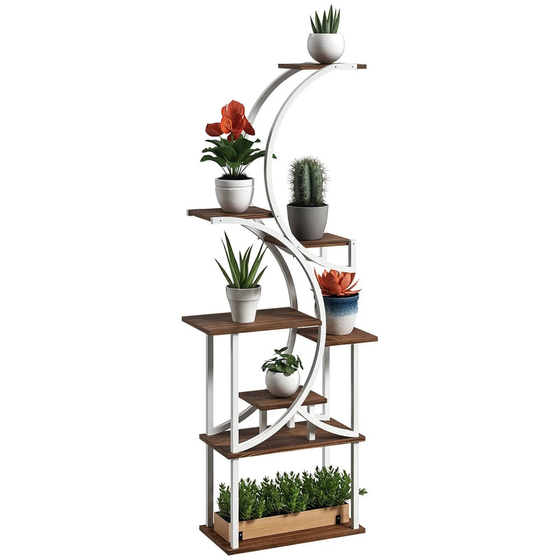 Outsunny 8 Tier Plant Stand Indoor by HouseOfZazla