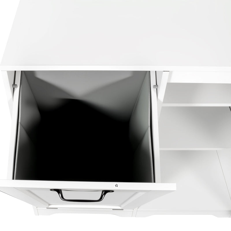 Laundry Cabinet with Tilt-Out Hamper by HouseOfZazla