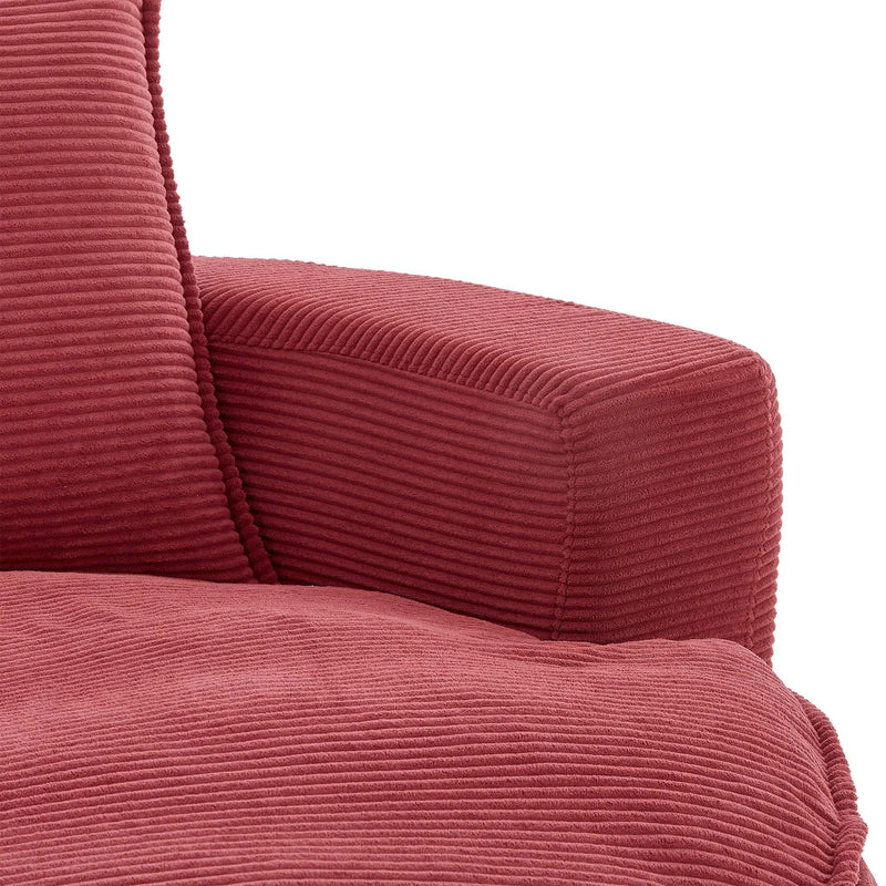 360° Swivel Accent Barrel Chair With Dual Layer Cushion And 3 Removable Pillows by HouseOfZazla