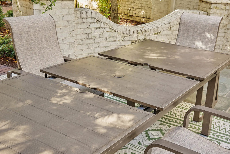 Beach Front - RECT Dining Room EXT Table - Beige by Unique Piece Furniture
