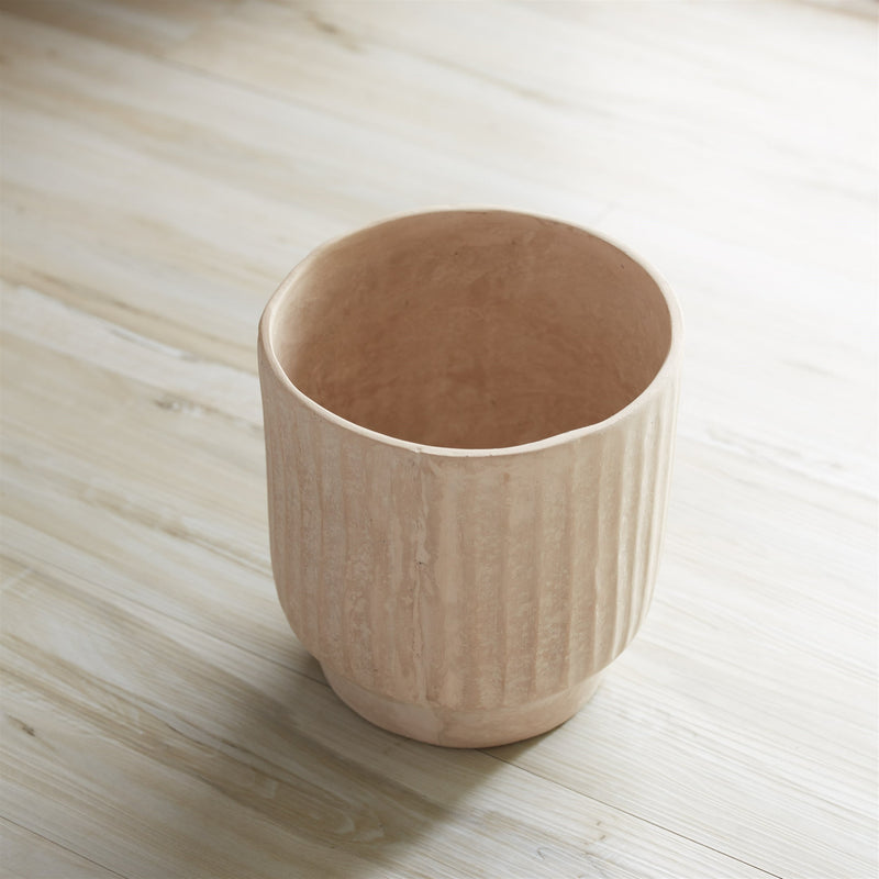 Recycled paper chalk vase 7.5"h, photo 4 of 4