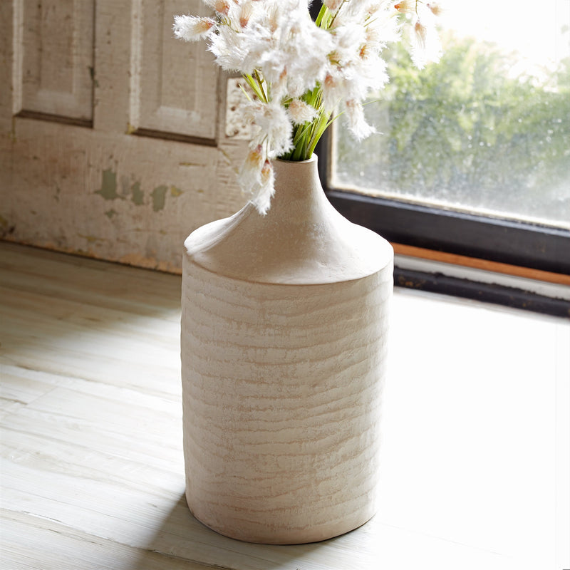 Recycled Paper Chalk Vase 18"h, photo 2 of 4