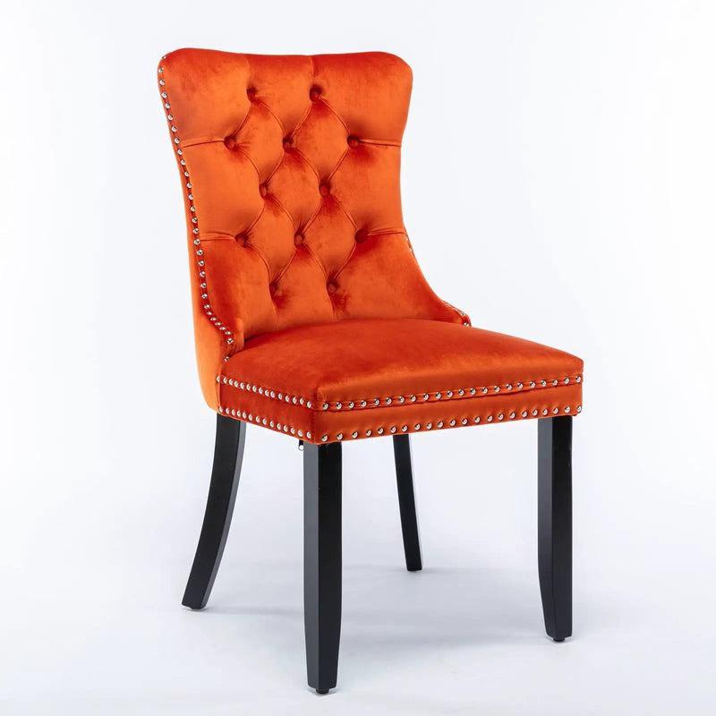 Nikki - High-End Tufted Dining Chair (Set of 2) by HouseOfZazla