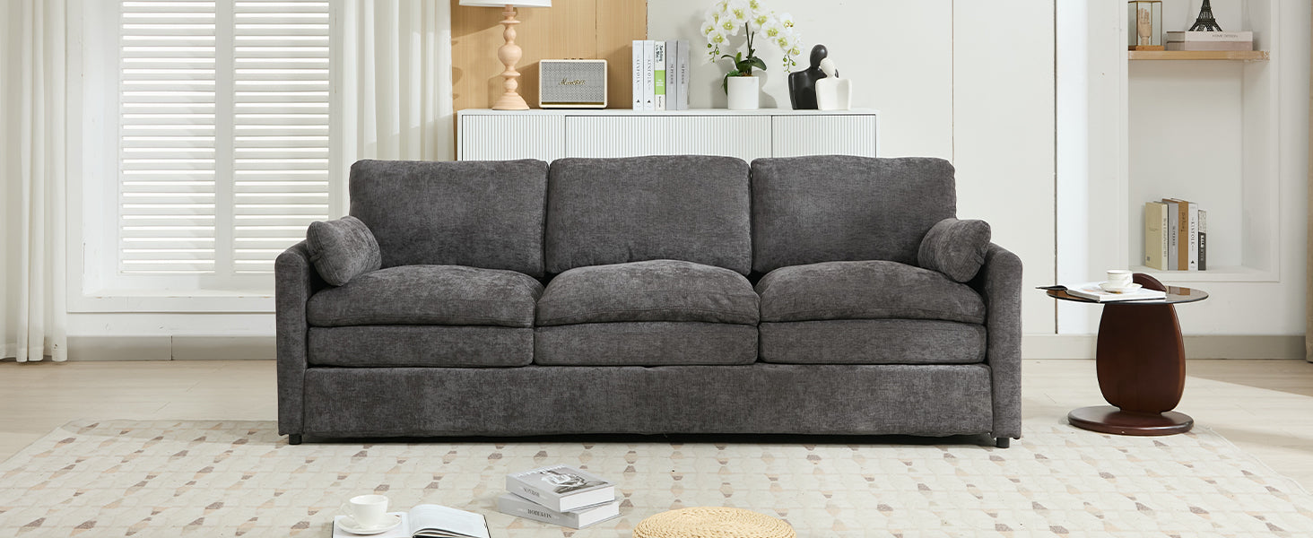 Cozy Upholstered Oversized 3-Seater Cloud Sofa by BLAKHOM
