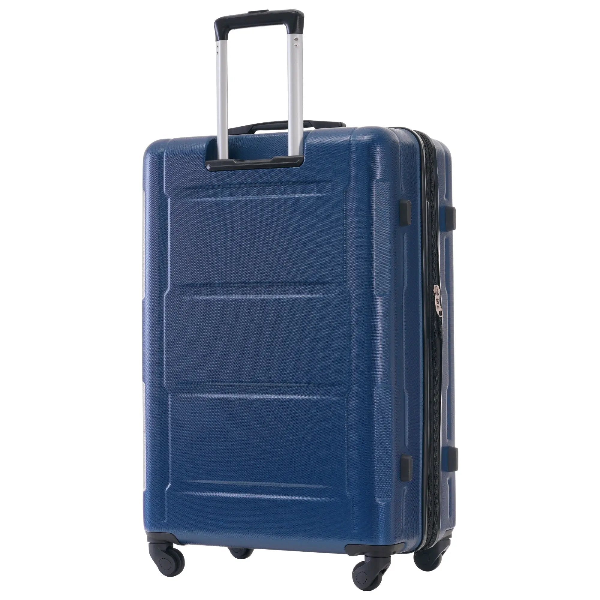 2 Piece Luggage Set With Bags Expanable Spinner Wheels ABS Lightweight Suitcase With Tsa Lock 20" / 28" by HouseOfZazla