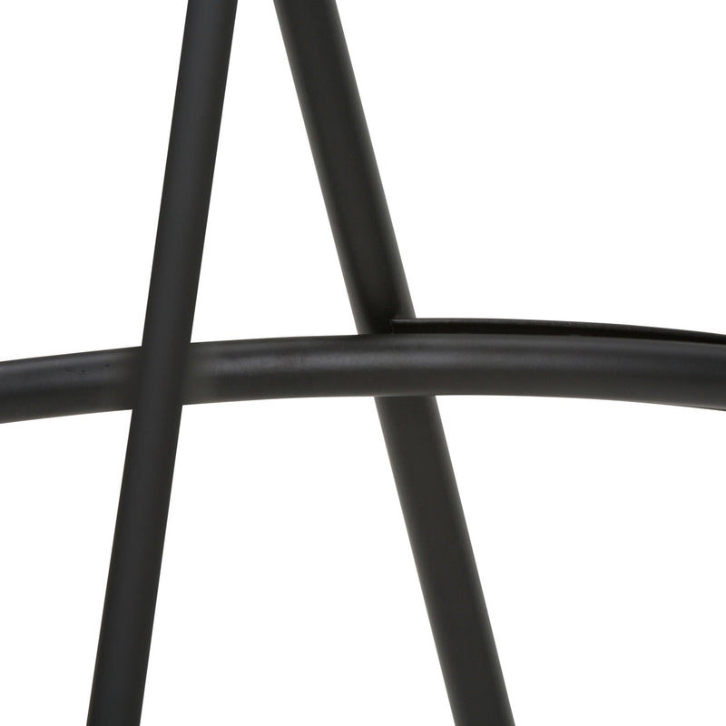 Simeon - Multifunctional Metal Stool With Wood Seat by HouseOfZazla