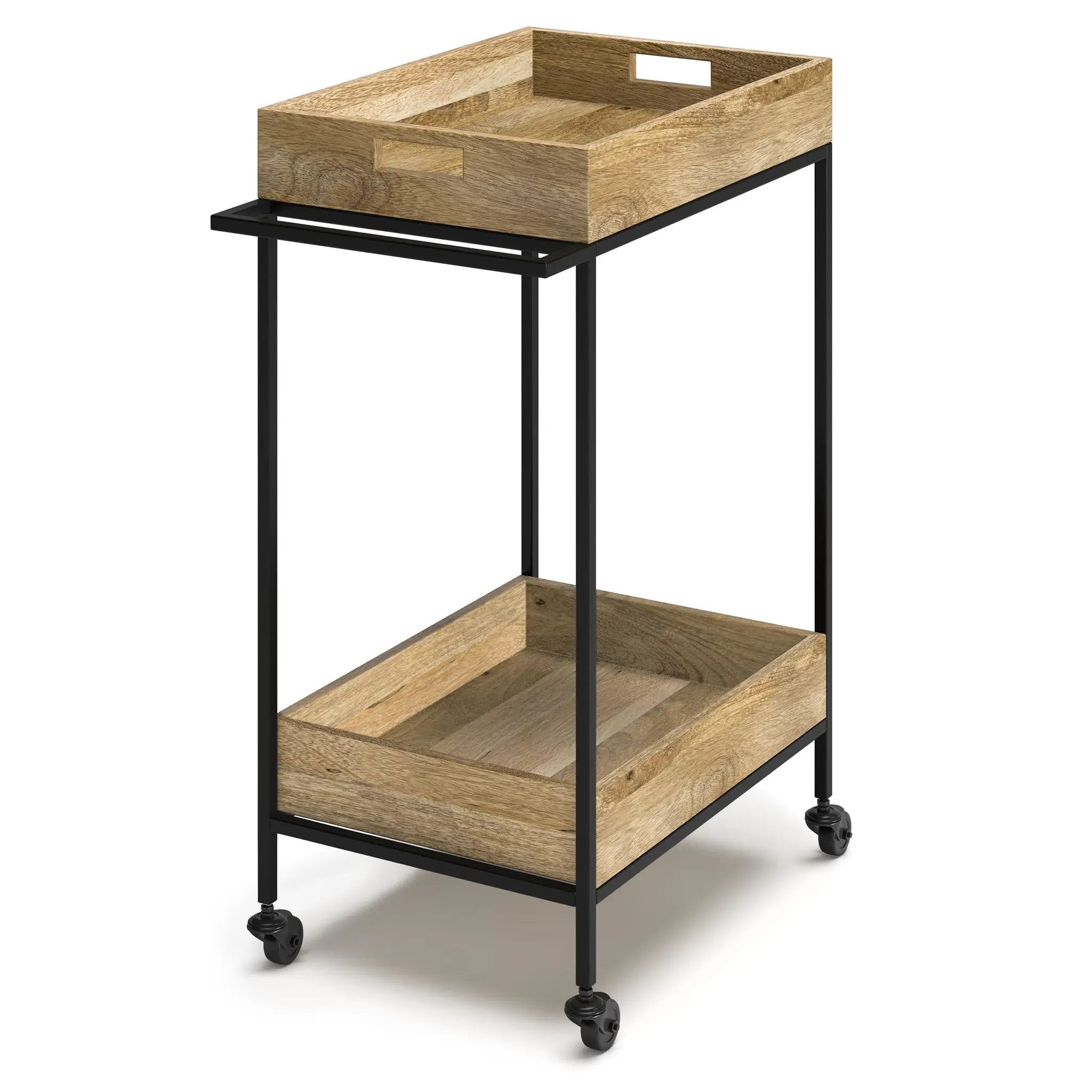 Simons - Bar Cart - Natural by Unique Piece Furniture