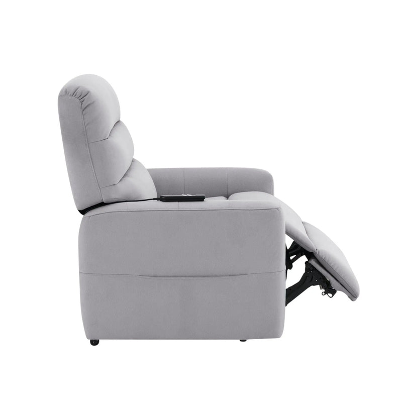 Freddie - Power Motion Recliner With Lift - Gray by Unique Piece Furniture