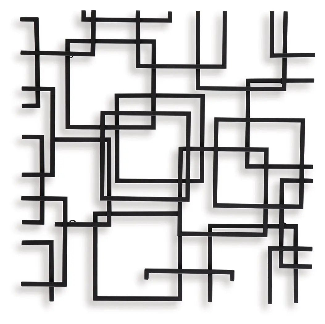 Aadanton - Wall Decor - Black by Unique Piece Furniture