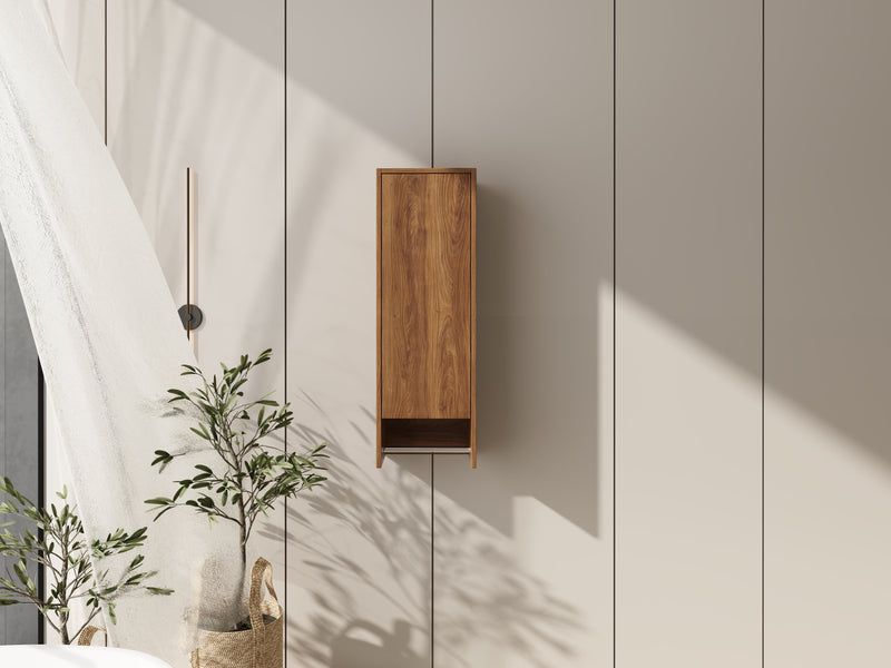 12 Inch Small Wall Mounted Side Cabinet by HouseOfZazla