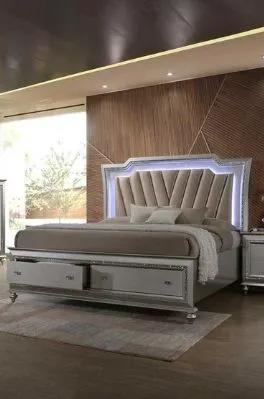 Kaitlyn - Bed With LED & Storage by Unique Piece Furniture
