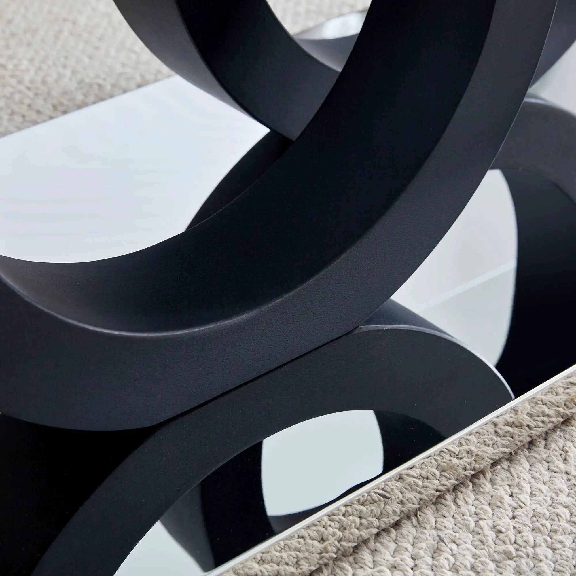 Minimalist Coffee Table - Black