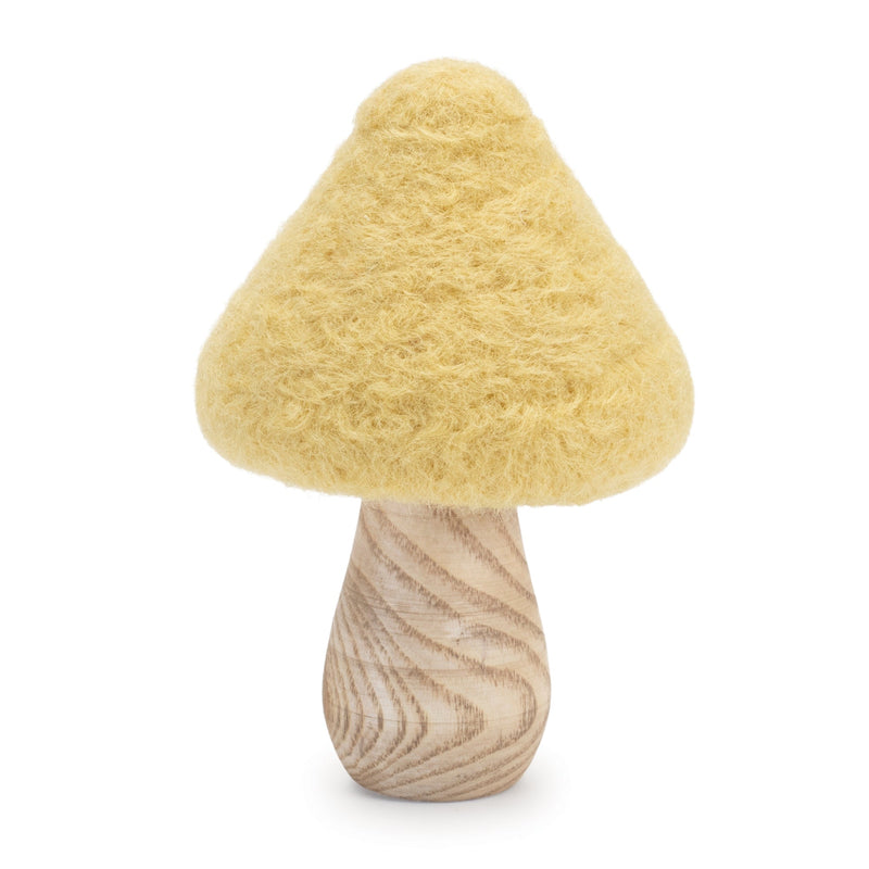 Felt Wood Mushroom Decor (Set of 24), photo 4 of 5