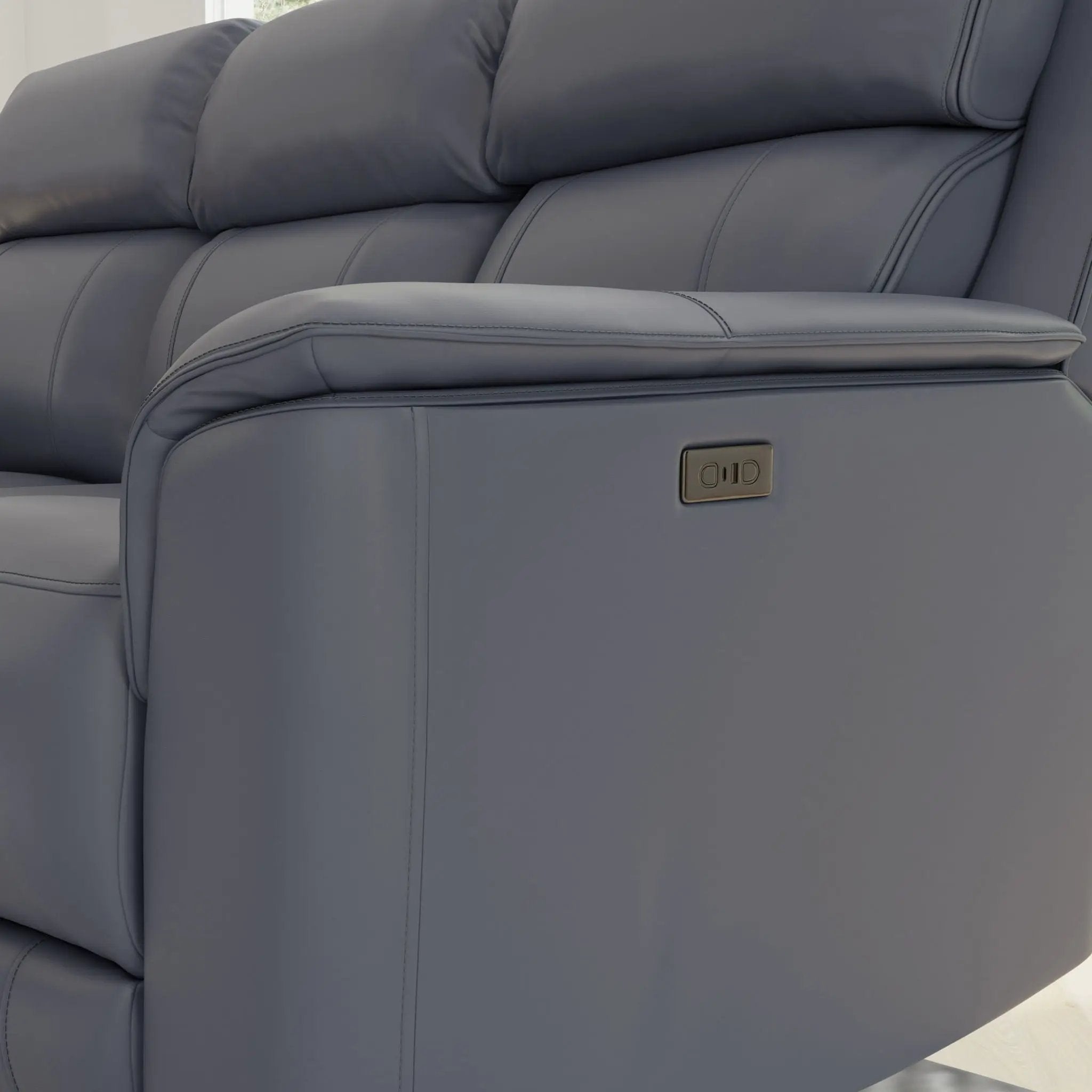 Oslo - Dual Power Reclining Sofa by Unique Piece Furniture