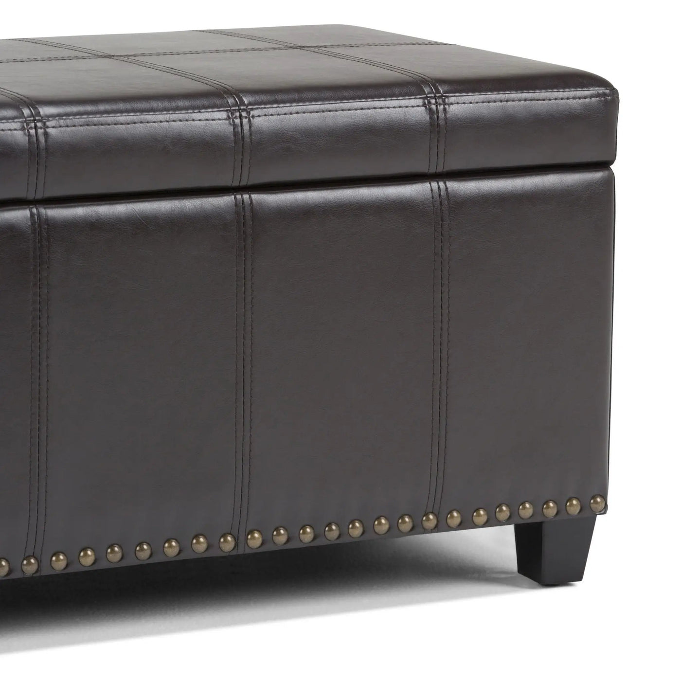 Amelia - Transitional Storage Ottoman Bench by HouseOfZazla