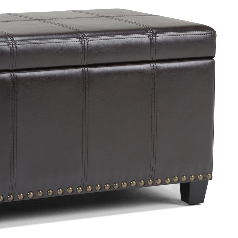 Amelia - Transitional Storage Ottoman Bench by Unique Piece Furniture