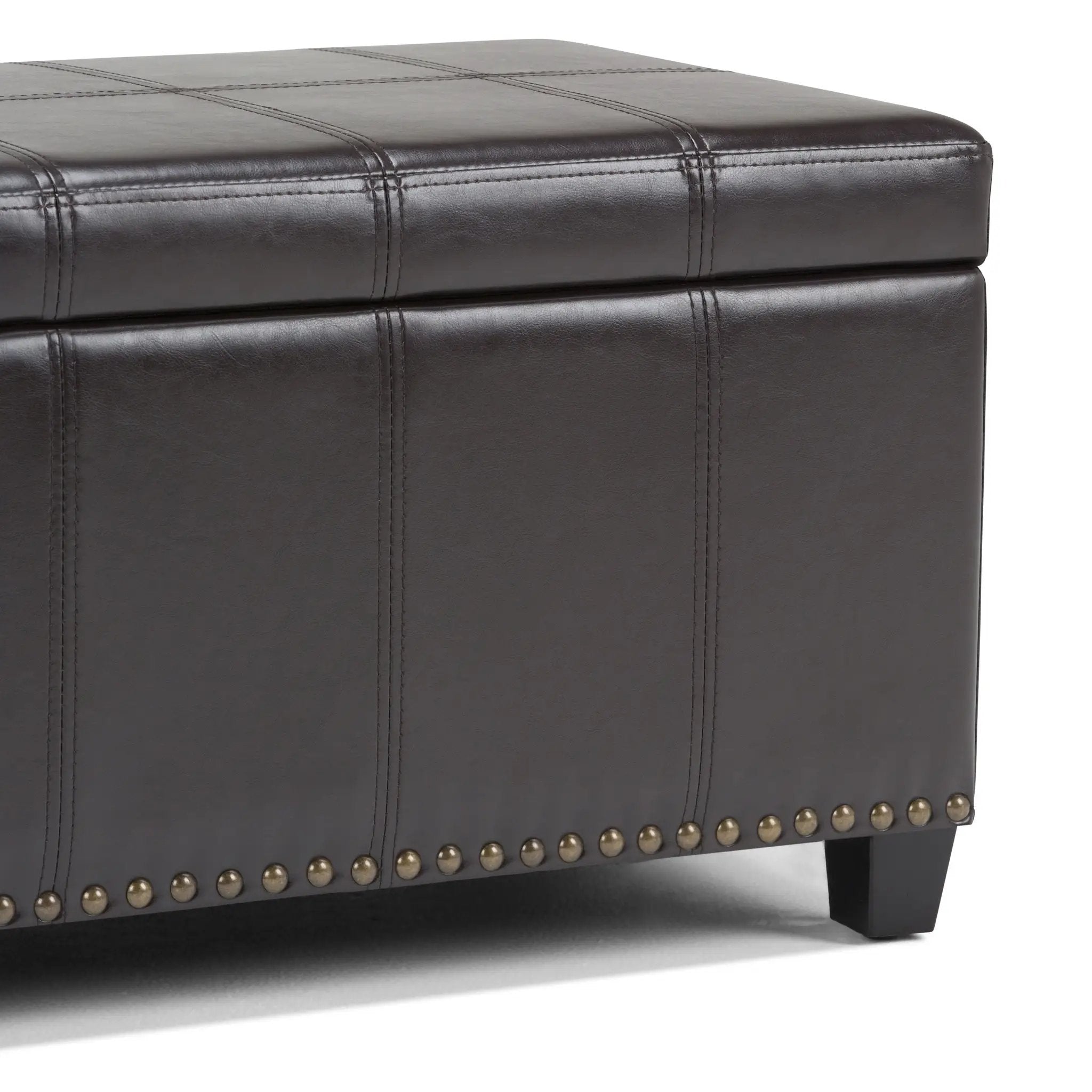 Amelia - Transitional Storage Ottoman Bench by Unique Piece Furniture