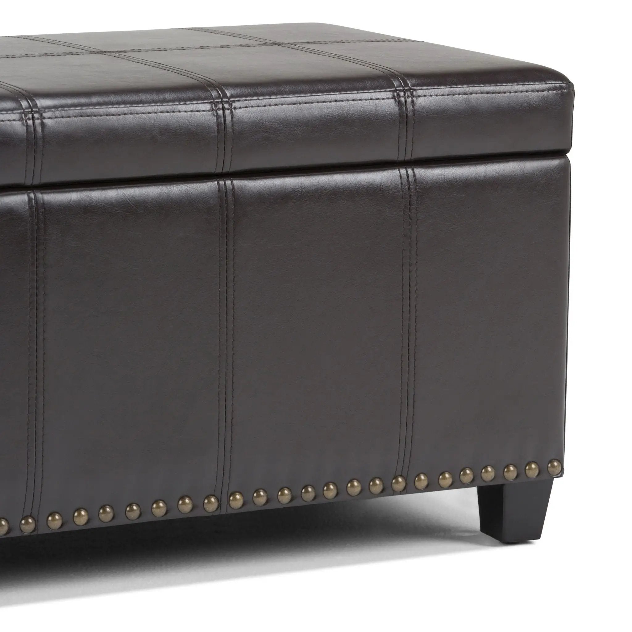 Amelia - Transitional Storage Ottoman Bench by HouseOfZazla