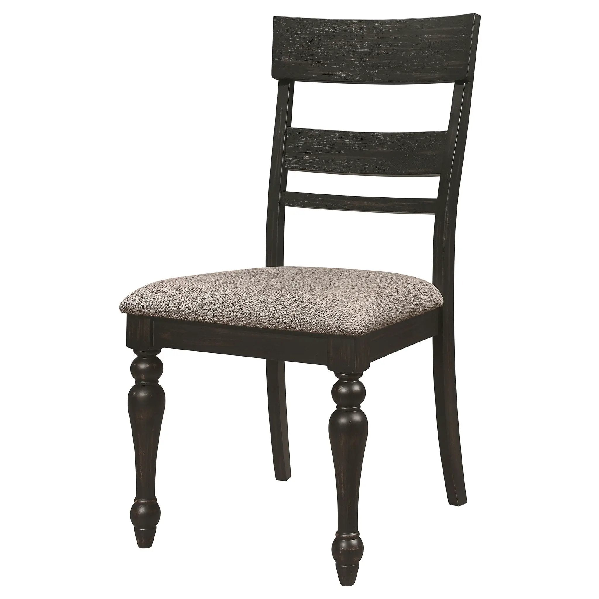 Kavita - Dining Side Chair (Set of 2) - Charcoal by HouseOfZazla