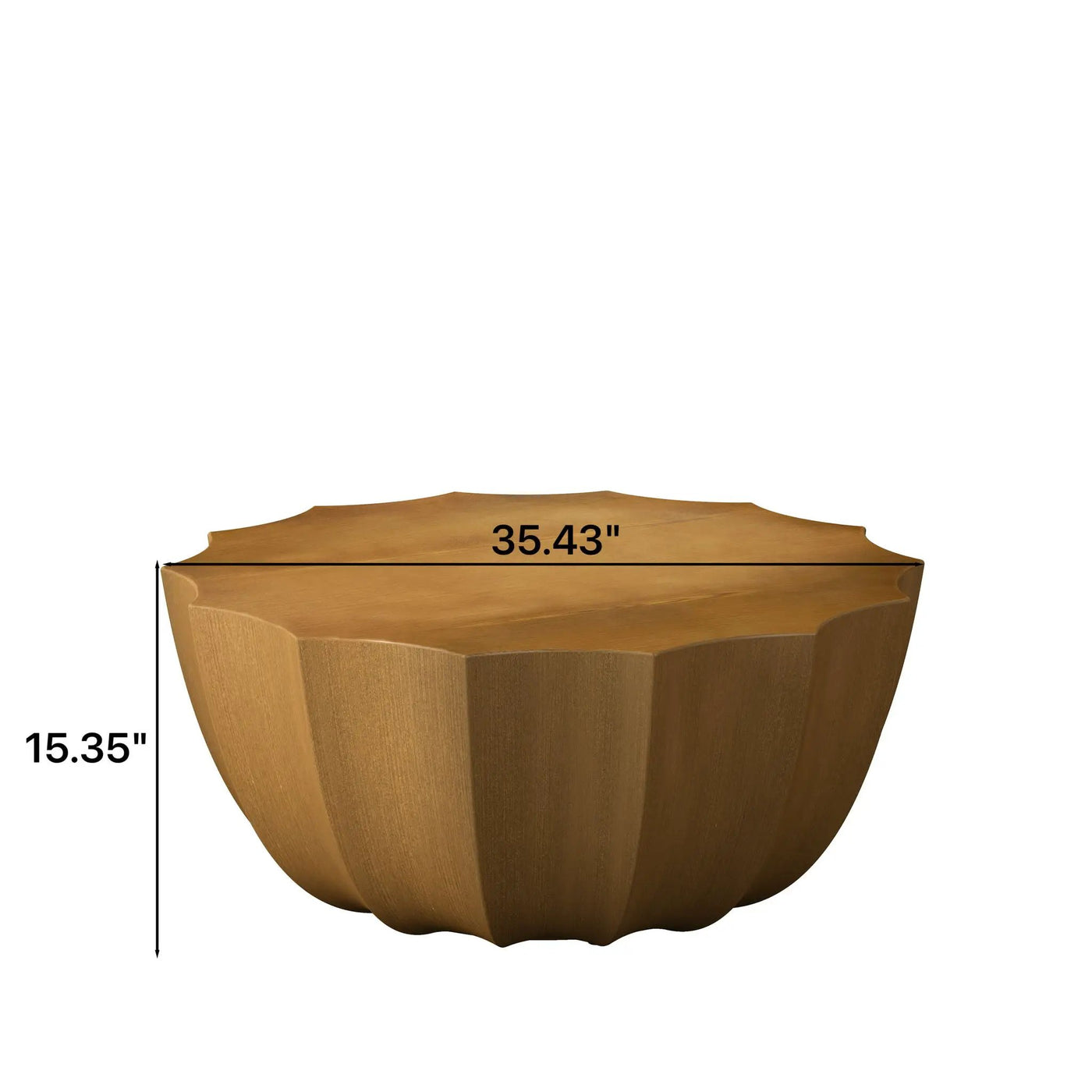 Modern Round Coffee Table For Indoor / Outdoor by Unique Piece Furniture