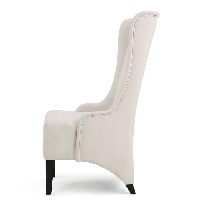 Alight Upholstered Dining Chair With High Back And Birch Wood Legs (Set of 2) by HouseOfZazla