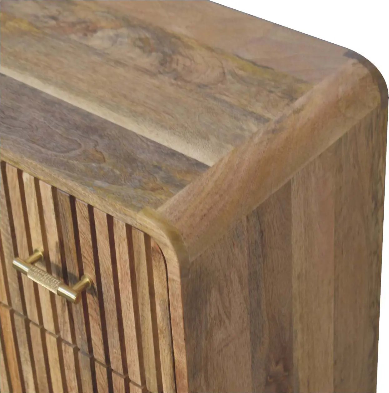 T Bar Ridged Chest - Brown by HouseOfZazla