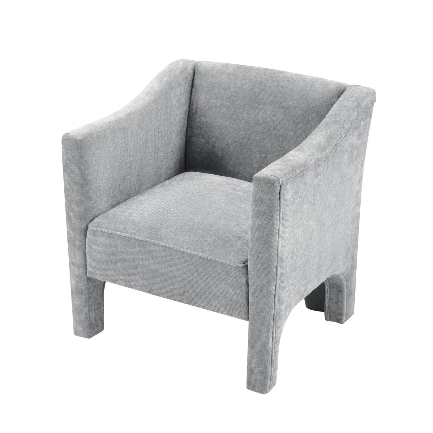 Barrel Accent Chair With Enclosed Arms by Unique Piece Furniture