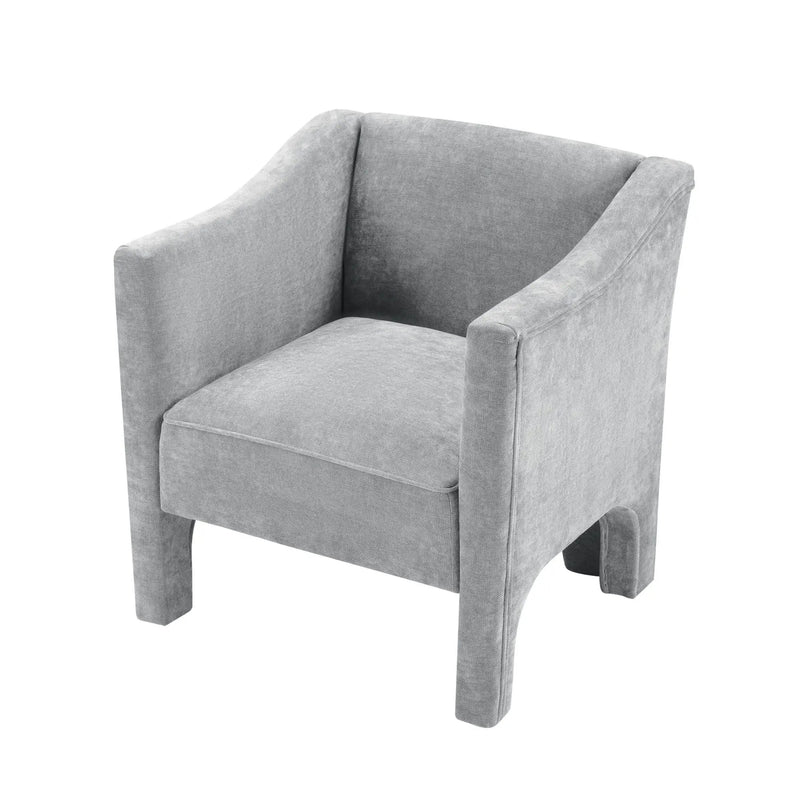 Barrel Accent Chair With Enclosed Arms by Unique Piece Furniture