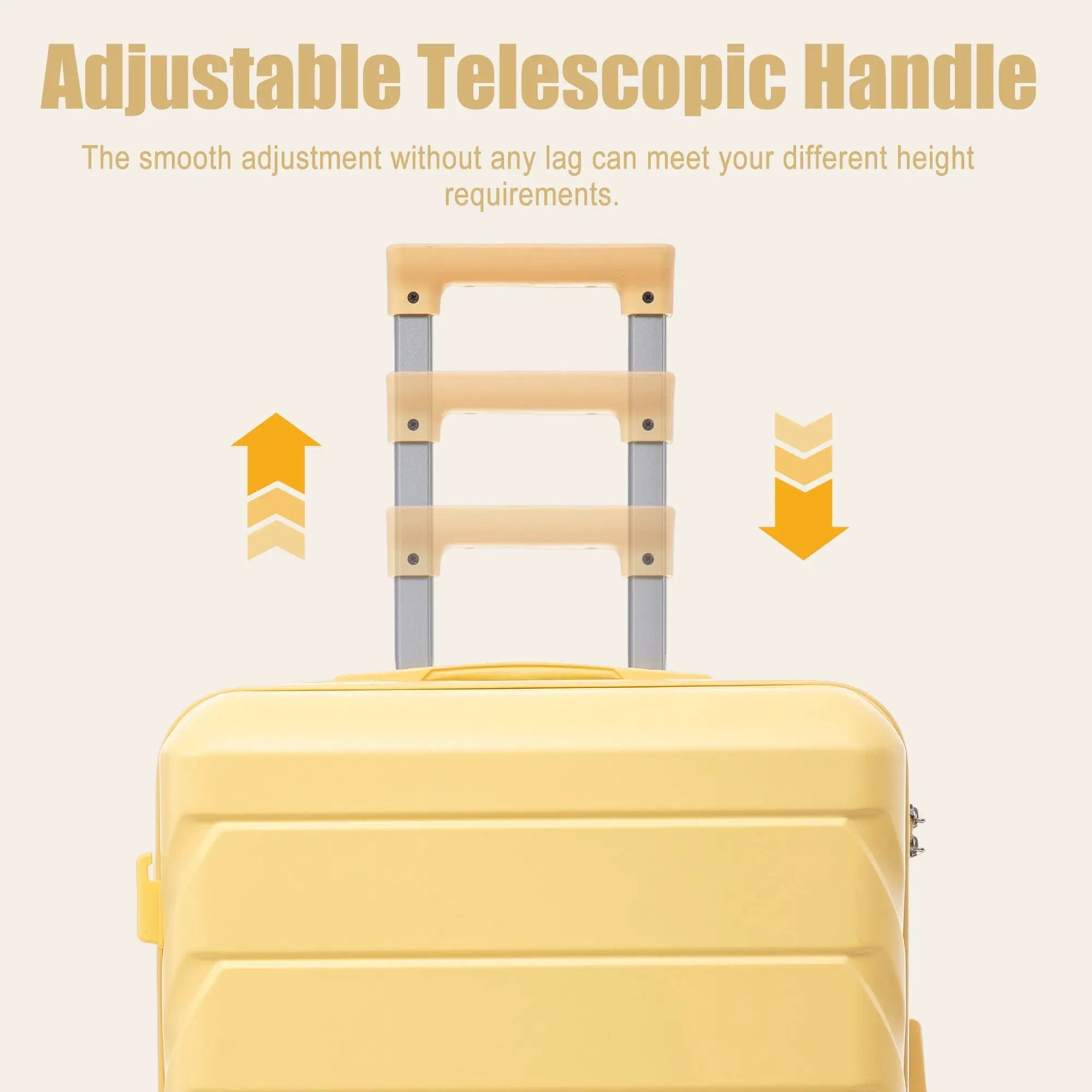 28 Inch ABS Hard Shell Large Travel Checked Luggage by HouseOfZazla