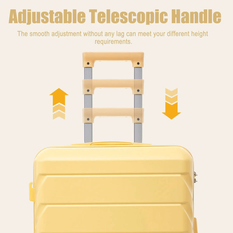 28 Inch ABS Hard Shell Large Travel Checked Luggage by HouseOfZazla