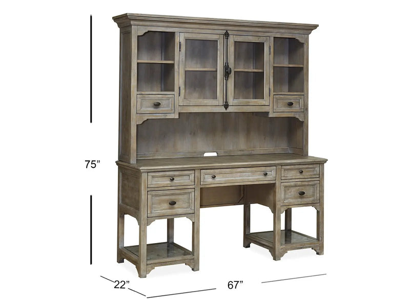 Tinley Park - Desk - Dove Tail Gray by Unique Piece Furniture