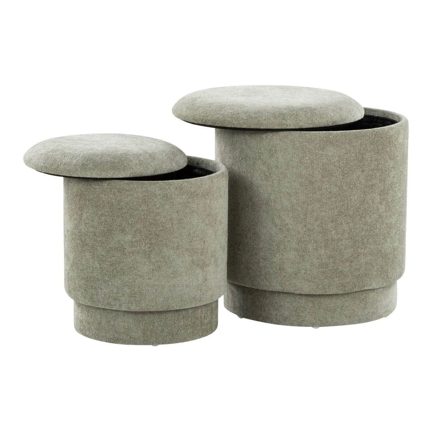 Marla - Upholste Contemporary Ottoman Set by HouseOfZazla