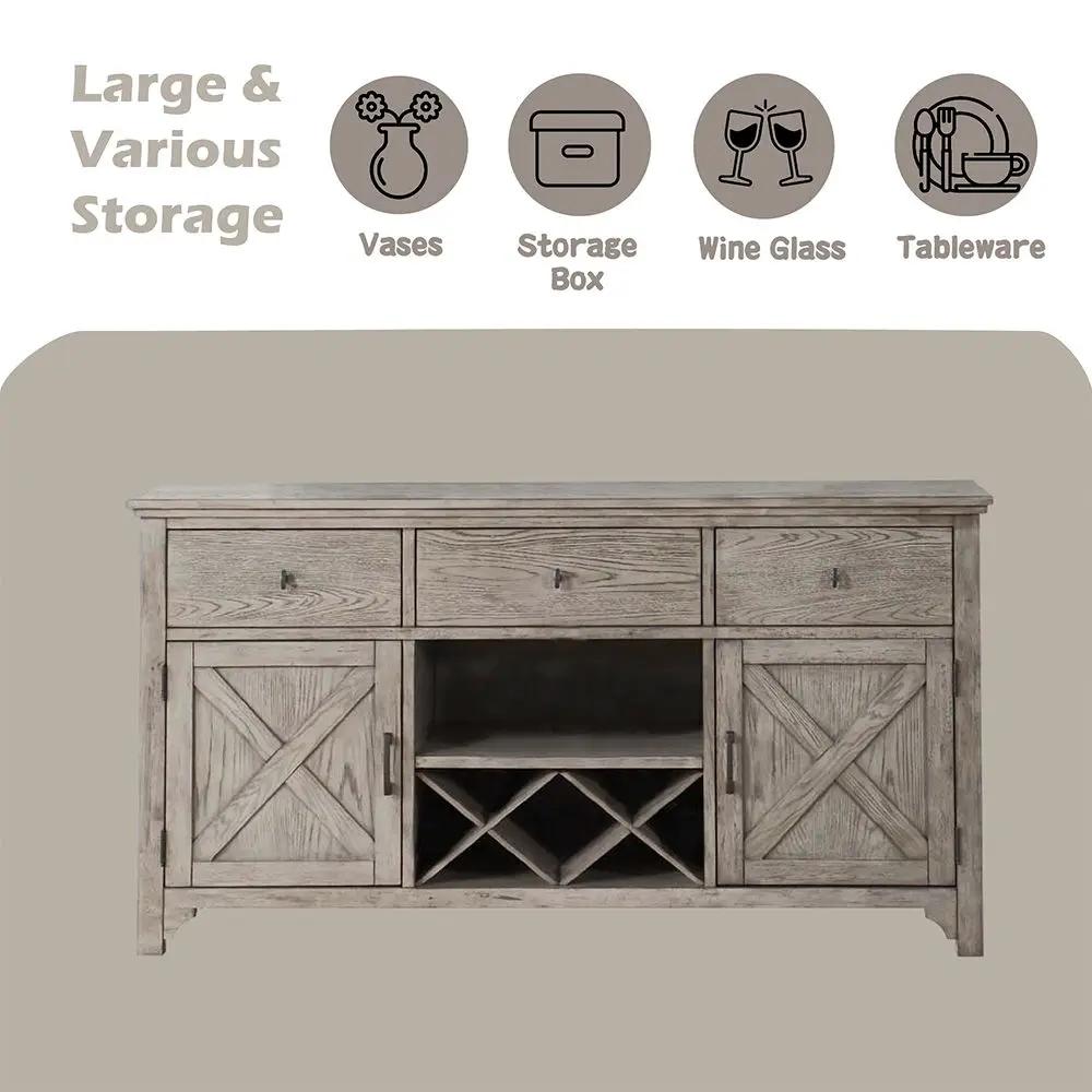 Rocky - Server - Gray Oak by Unique Piece Furniture