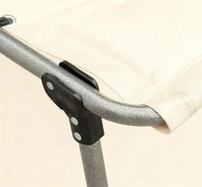 Outdoor Reclining Camping Tanning Chair with Headrest by HouseOfZazla