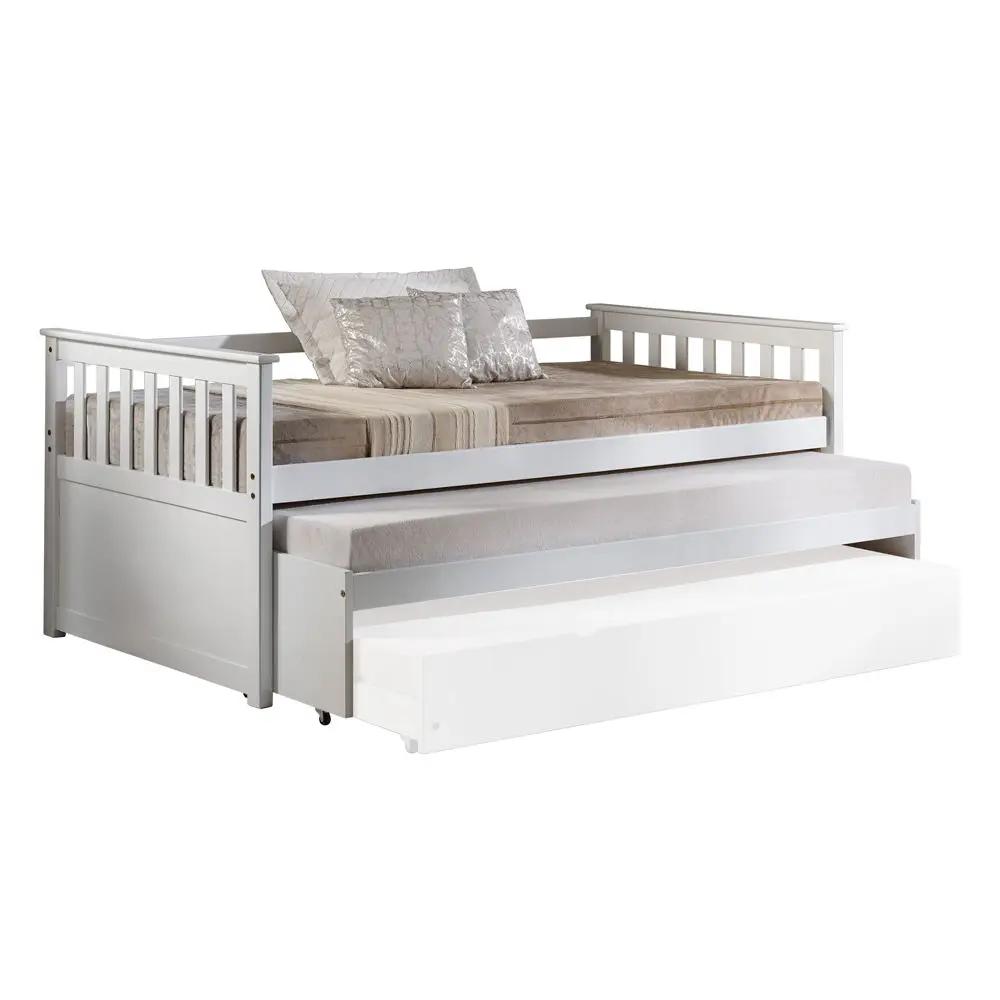 Cominia - Twin Daybed (Trundle Not Included, Bed Only, No Storage) - White by HouseOfZazla